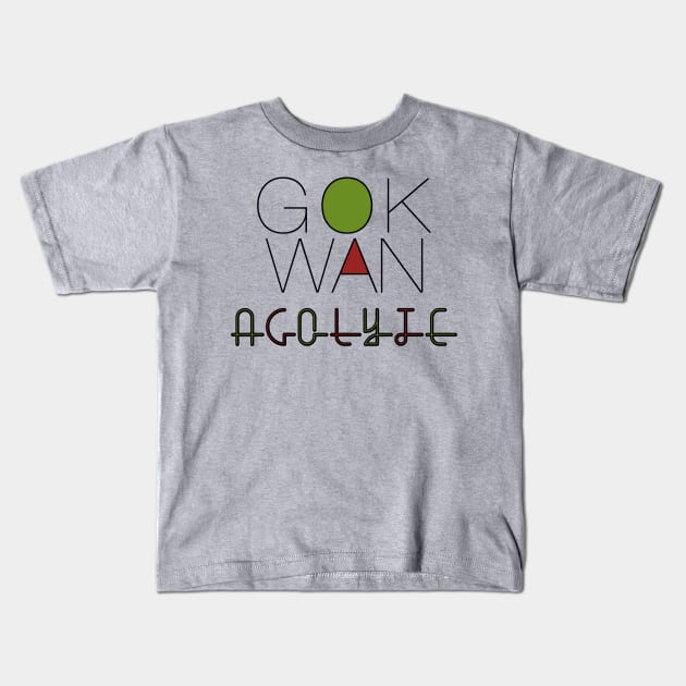 Gok Wan Acolyte Kids T-Shirt by Spiralpaper